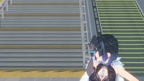 010【MMD&SEX】everyone want sex yelan  [音声付]