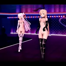 Shimakaze & Amatsukaze - Chocolate Cream [MMD R15]