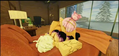 Fucking an intruder who entered my winter house and I taught her a lesson