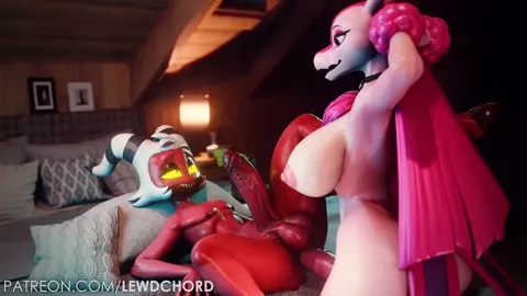 Moxxie x Lovander Futa [Lewdchord]