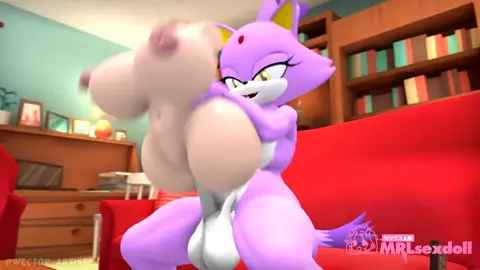 Blaze and New Toy