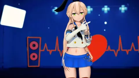 Shimakaze - Sweet Devil [MMD R18] GenesisMMD