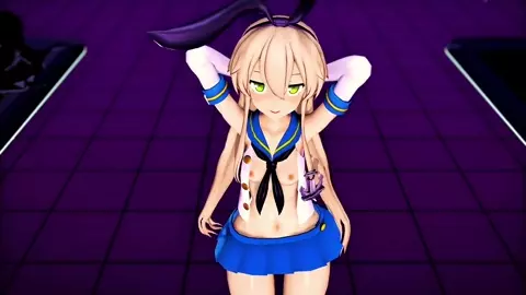 Shimakaze - Party Troll Song [MMD R18] GenesisMMD