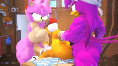 Tails Smashed by Amy and Wave