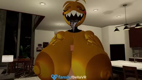 Toy chica boobjob