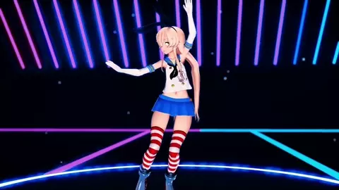 Shimakaze - B.B.F. [MMD R18] GenesisMMD