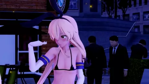【R-18 MMD】 Laysha - Chocolate Cream - Shimakaze & Abigail Williams