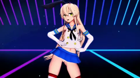 Shimakaze - Tomboy [MMD R18] GenesisMMD