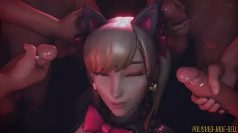 D.Va Group Facial [White][Polished-Jade-Bell][4K]