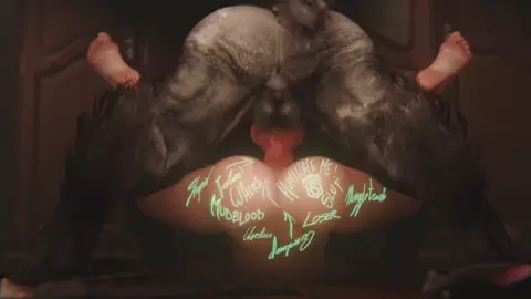 Hermione & Werewolf [Bodywritings] [ZMSFM]