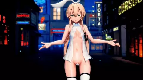 Shimakaze - Alien [MMD R18] GenesisMMD