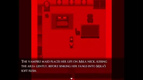 Crimson Veil Vampire Hunter Route Lose to Vampire Maid