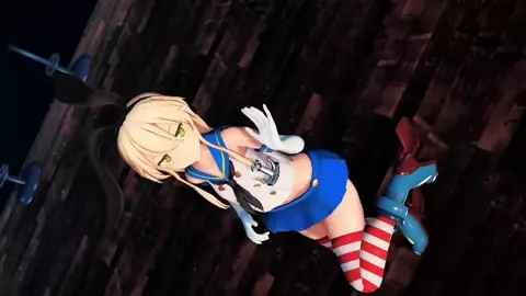 Shimakaze - Party Tonight (ver. 2) [MMD R18] GenesisMMD