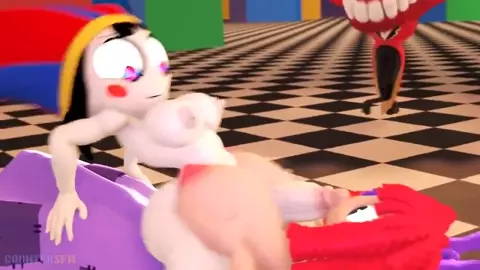 Pomni and Ragtha can't stop banging in the digital circus! [CounterSfm] (Sound)