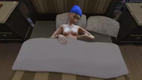Sara Sapphire Masturbation under the covers.