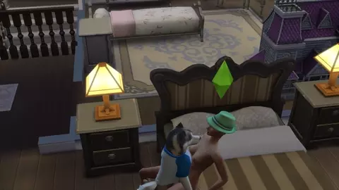Husky's side bed sex.