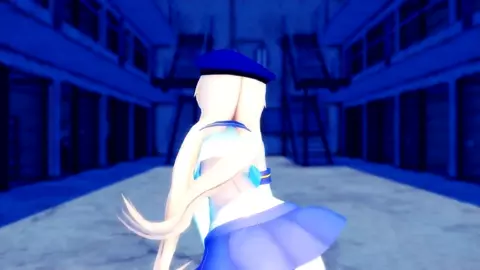 Shimakaze - Up & Down [MMD R18] Hamselvish