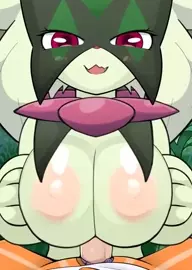 Meowscarada Paizuri