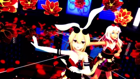 Shimakaze & Ro500 - YoiYoi Kokon [MMD R18] Hamselvish