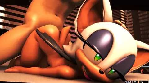 Rouge from behind