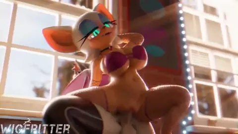 Rouge riding Futa