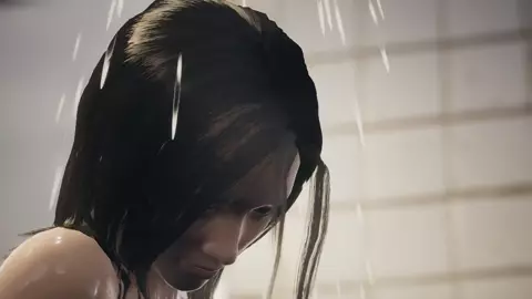 Jodi taking a shower
