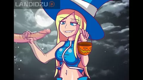Lux handjob halloween | Landidzu