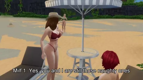 Moms on the beach