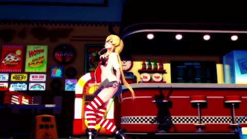 Shimakaze - Nerdy [MMD R15] Hamselvish
