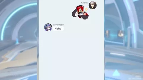 Texting with Silver Wolf