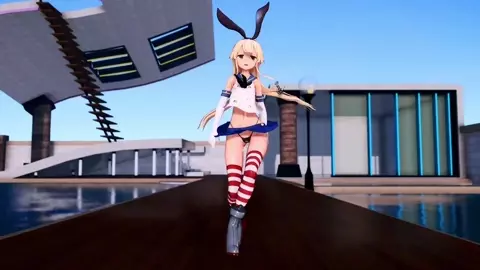 Shimakaze - Wife [MMD R15] GenesisMMD
