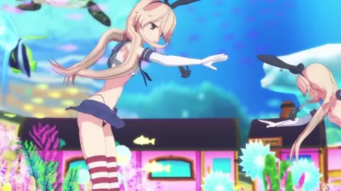 Shimakaze - Deep Blue Town [MMD R15] AtAt0307