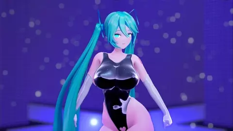 SEXDance Hatsune Miku vs KUROMARU (Race Queen Outfit) [ブラン]