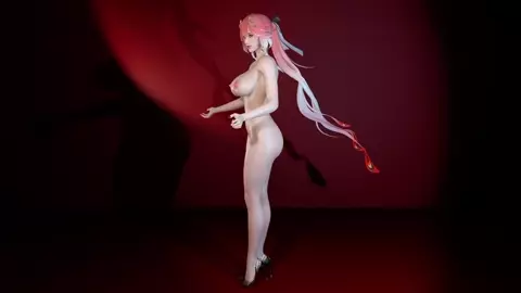 tifa dance imitate_Px4Pro_skin_effect