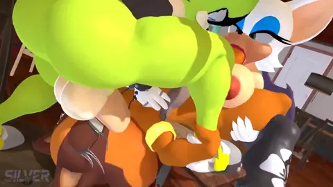 Orgy in Amy's Bar