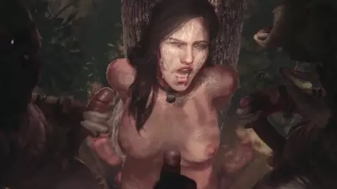Yennefer & Nekkers Bukkake (Sub Español)