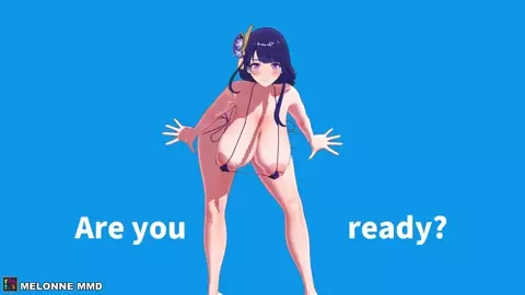 Raiden and Miko motivating you - [melonne mmd]