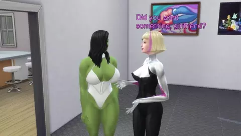 Futanari Hulk part 1