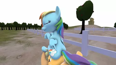 Applejack and rainbow dash by neo sparkle