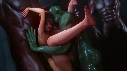 Bel failed to defeat the monster and was gang-raped. (Vindictus) Version 2