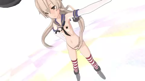 Shimakaze - Marine Dreamin [MMD R18] Kososome
