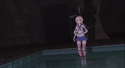 Shimakaze - Suicide Parade (no panties) [MMD R15]