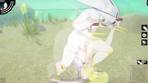 pokemon Lillie is bred by Pheromosa futa hentai
