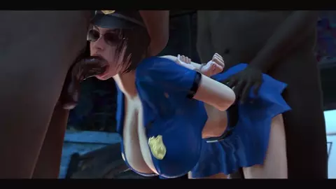 Officer Jill & Thugs [0Zman][4K]