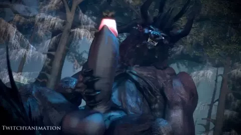 Cock vore by twitchyanimation