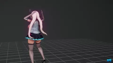 Adult Shimakaze - WiggleWiggle (A ver) [MMD R15]