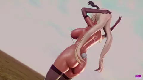 Adult Shimakaze - WiggleWiggle (B ver) [MMD R15]