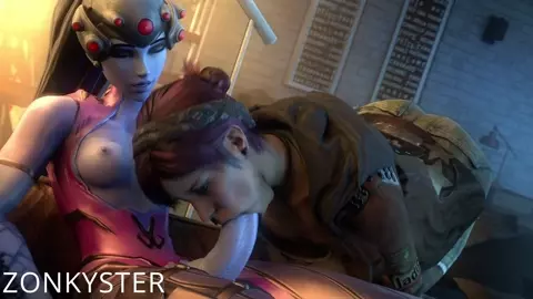 Widowmaker Sucked By Fetch [Zonkyster]