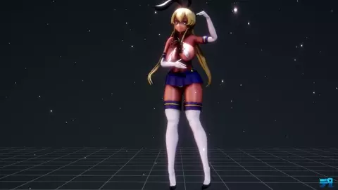 Adult Shimakaze - Onegai Darling (A ver) [MMD R15]