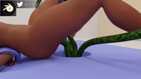 Ana Amari Spends Her Time In The Tentacle Lab [JustFry3D]